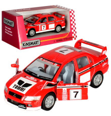 Машина метал. Mitsubishi Lancer Evolution VII (KT5048W)